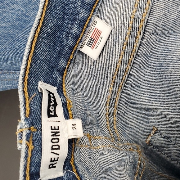 ReDone x Levi's Jeans Distressed 24W - Picture 2 of 16